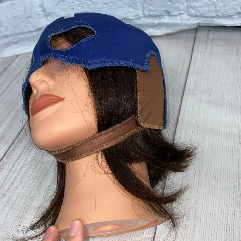 Captain America muscle halloween costume and mask boys M 7-8 - Picture 9 of 14